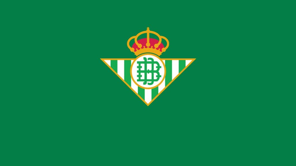 Logo của Real Betis FC kết hợp giữa vương miện và hình tam giác